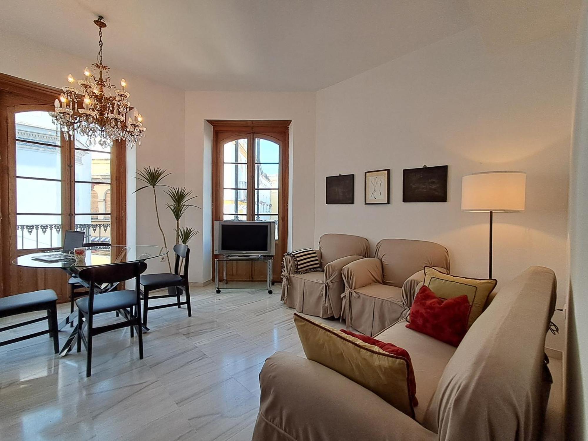 Apartamentos Almirante Hoyos Sevilla Buitenkant foto