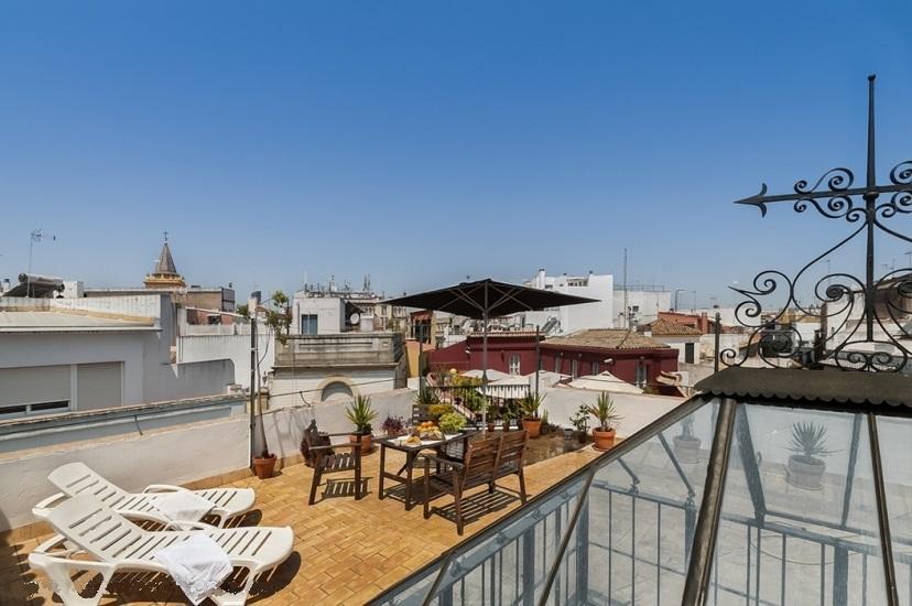 Apartamentos Almirante Hoyos Sevilla Buitenkant foto